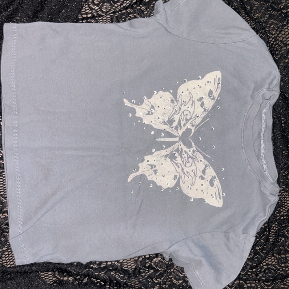 No Boundaries Charcoal Tee